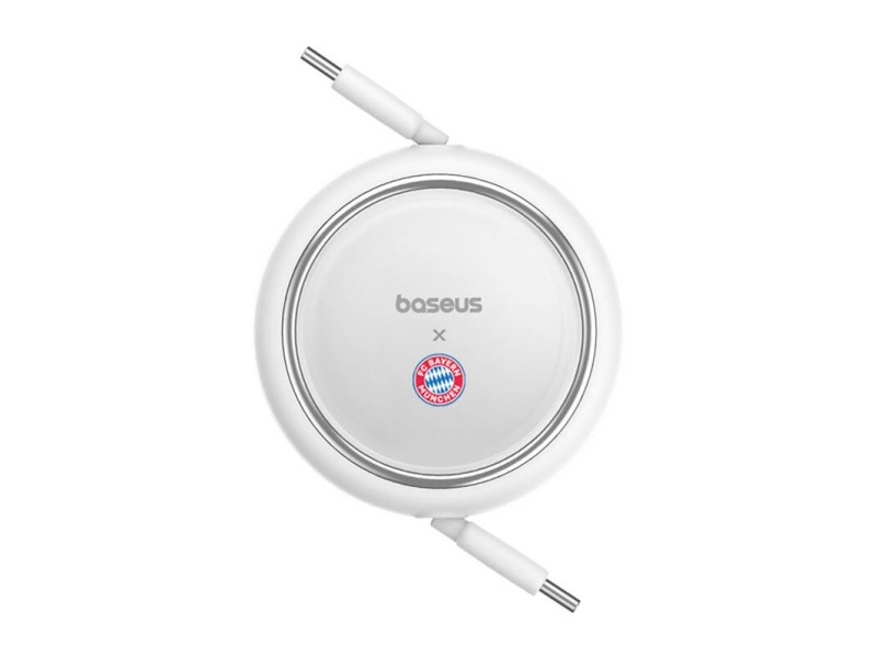 Baseus Usb-C Auf Usb-C 100W Ladekabel (Weiß) Bayern Edition