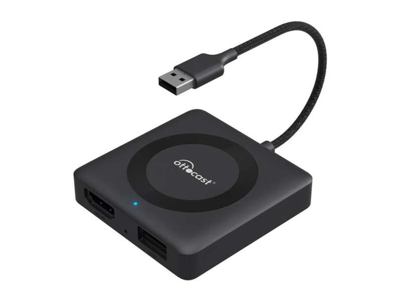 Ottocast biladapter Ottocast CA361-C4 Car TV Mate CarPlay sort