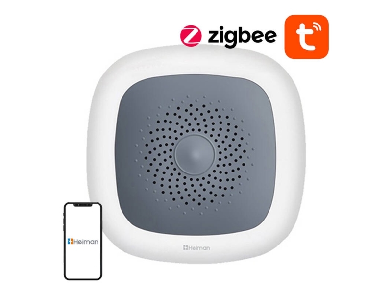 Zigbee Heiman Hs1ht Tuya Smart Temperatur- Og Fugtighedssensor