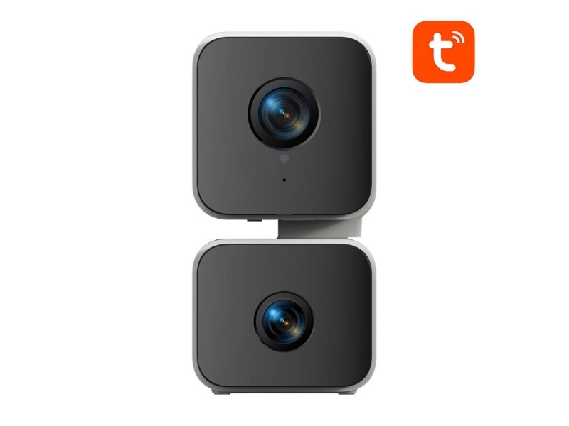 Gosund Ip-Kamera Intelligentes Wifi-Doppel-Kamera Pc12 (1920X2160 H.265, Tuya)