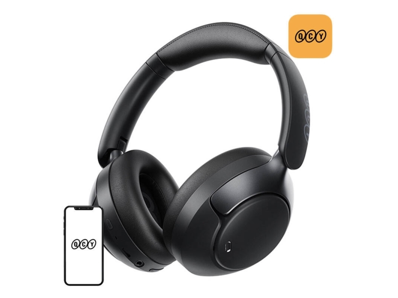 Qcy H3 Pro Anc Wireless Headphones (Black)