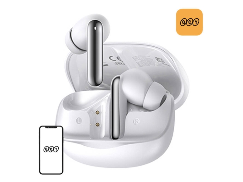 Tws Qcy Melobuds Ht12 Headphones (White)
