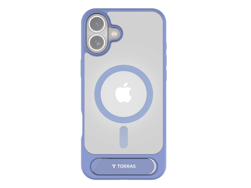 Torras Pstand Series Case for iPhone 16 (Blue)
