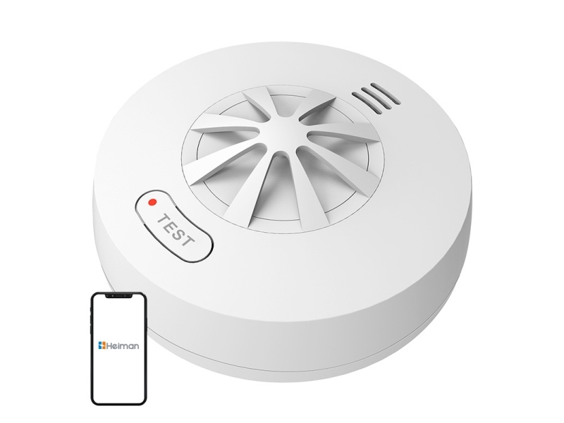 Heiman Hm-5Hw Interlinked Wireless Heat Sensor Alarm