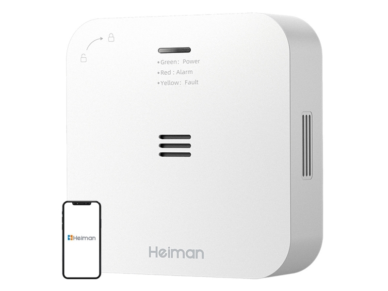 Wireless Alarm Co Heiman Hm-720Es-W Interlinked