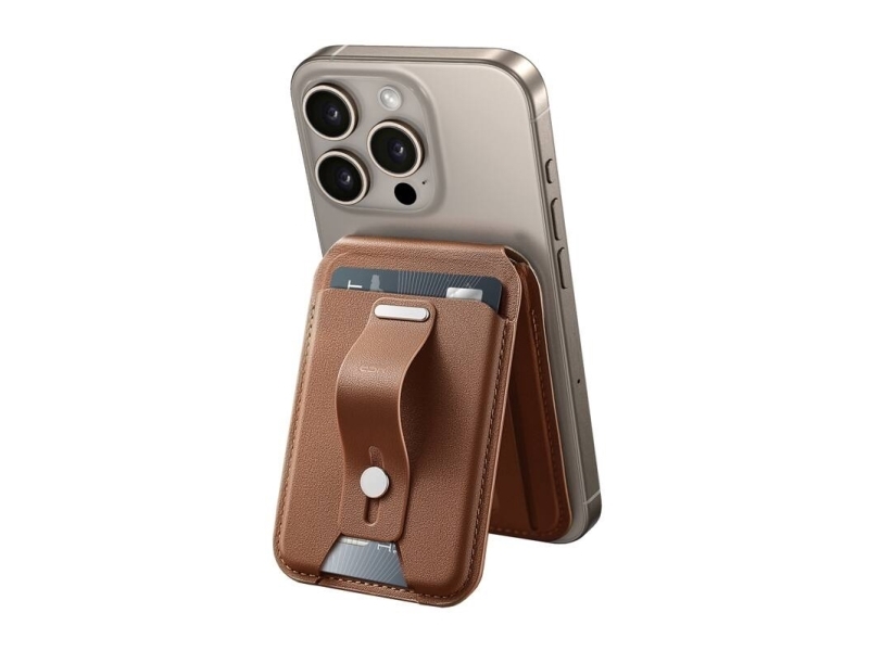 Esr Magnetic Wallet With Stand Function (Brown)