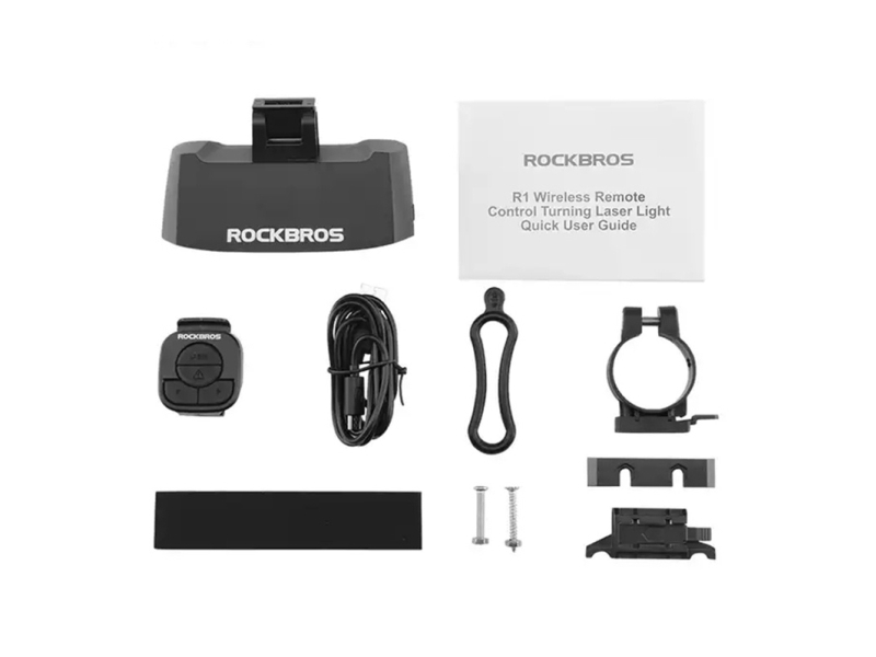 Rockbros LKWD-R1 intelligent baglygte til cykler