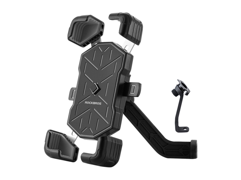 Rockbros HW-117 Bicycle Phone Holder (Black-Gray)