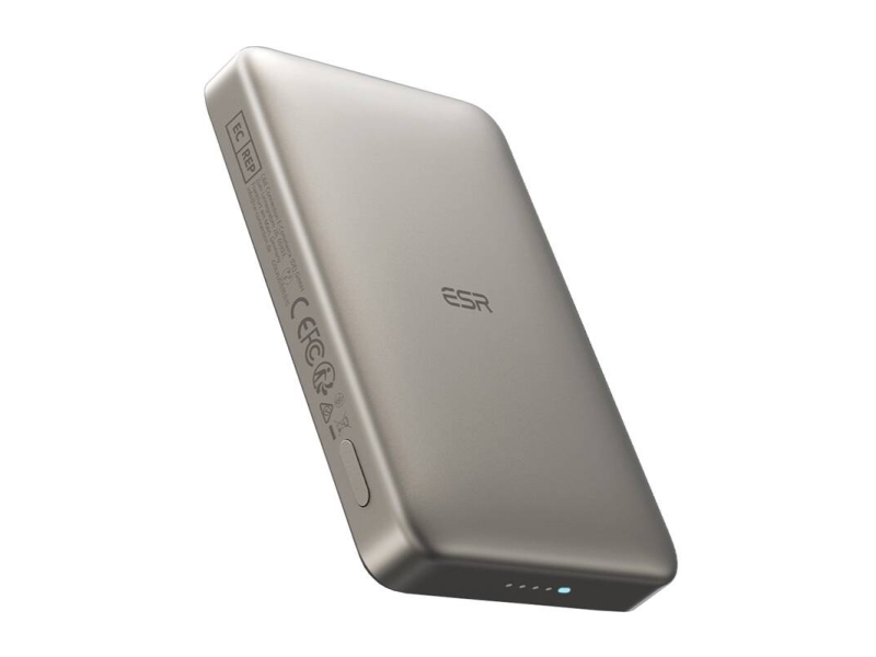 Esr Qi2 Magslim 10000 Mah Magnetische Powerbank (Sand)