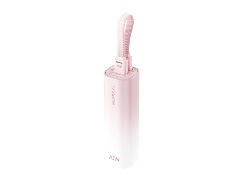 Romoss Mini Powerbank Psc05c 5000Mah 10.5W (Pink)
