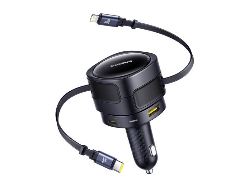 "Baseus Pd Billader 1X Usb-C + Usb-A Port 90W, Sort