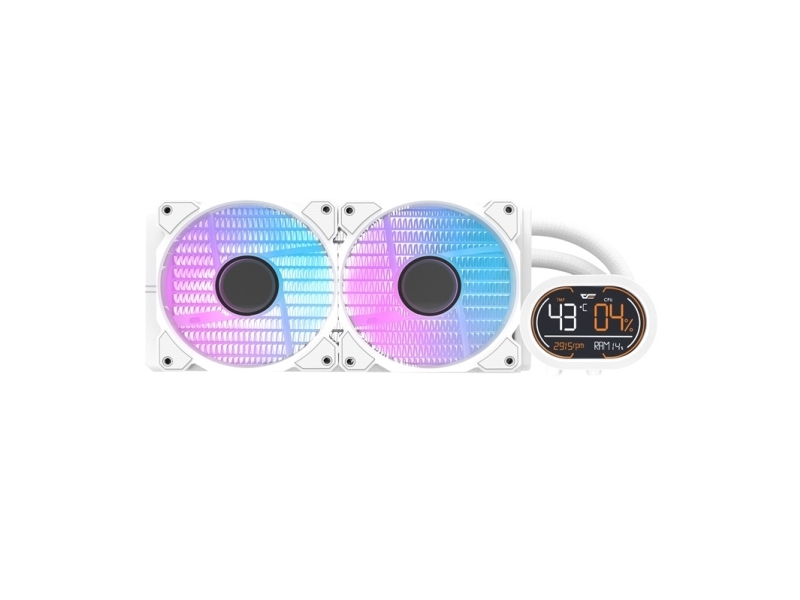 Darkflash Dh240d Cpu Vandens Aušintuvas (Baltas)