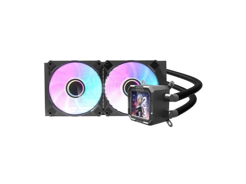 Cpu-Wasserkühler Darkflash Dv240s (Schwarz)