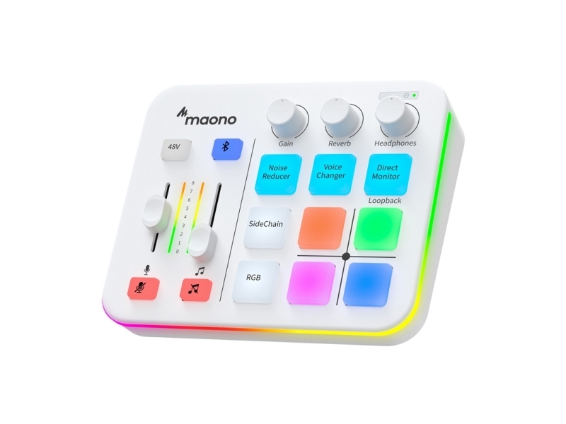 „Maono G1 Neo“ garso plokštė (balta)