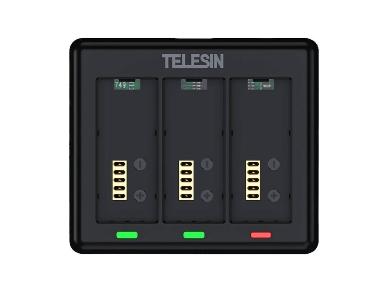 Charger for 3 batteries for GoPro HERO 13 Telesin (S0-BCG-12-TGP)