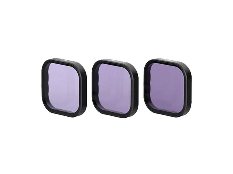 Filter Set Filters 3x Gray Filter Nd Nd8 Nd16 Nd32 - Gopro Hero 13 Black / S5-flt-12-tgp | Foto och video - Foto- & videotillbehör - Filter | GameStuff