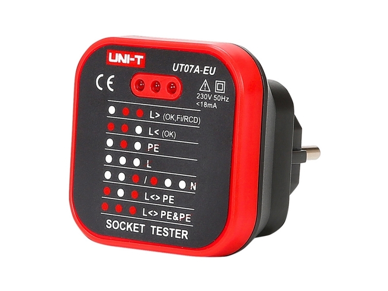 Tinklo Lizdų Testeris Ut-07A-Eu Uni-T