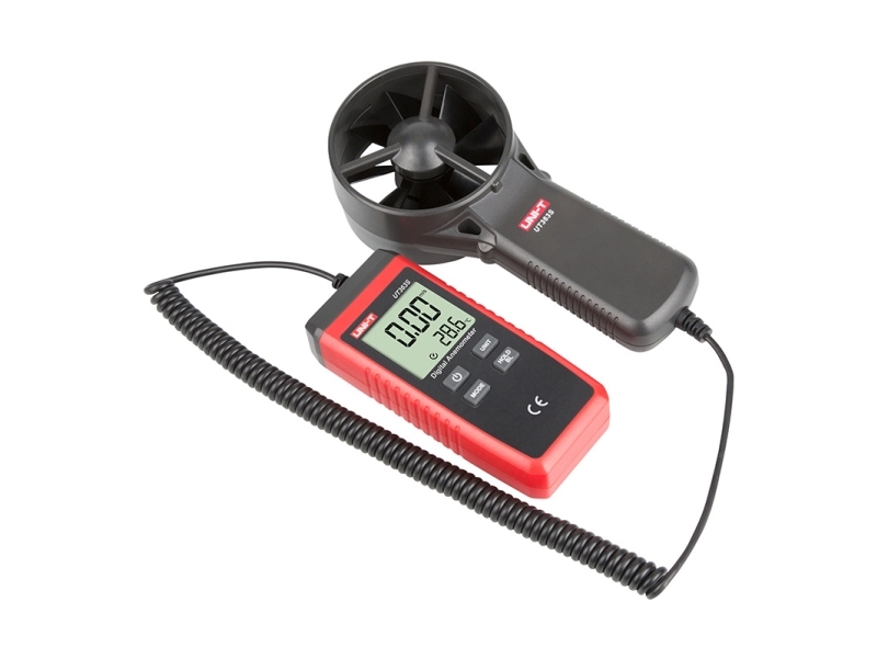 Thermoanemometer; LCD,with a backlit; 0÷30m/s; -10÷50°C