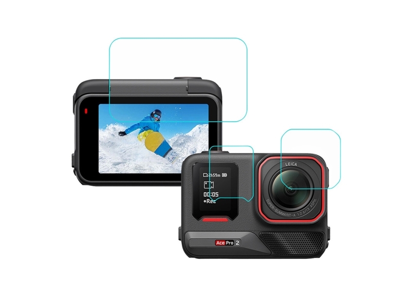 Puluz 3-in-1 protective film for Insta 360 Ace Pro 2
