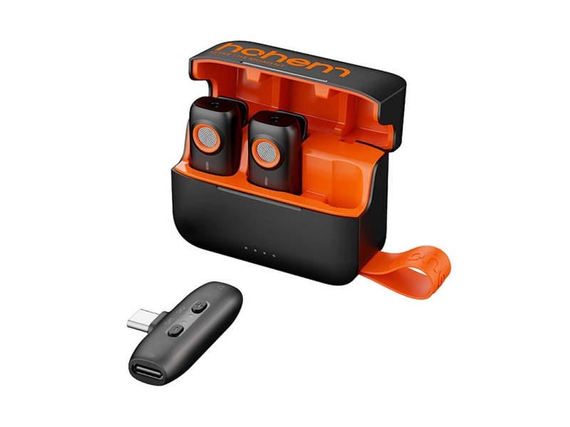 Hohem Microphone MIC-01 2TX 1RX with Chargecase USB-C