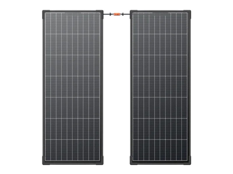 Set of 2x EcoFlow 130W photovoltaic panel (rigid construction)
