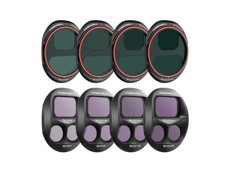 Freewell filterset till DJI Mavic 4 Pro All Day (8 st.) | Foto och video - Foto- & videotillbehör - Filter | GameStuff