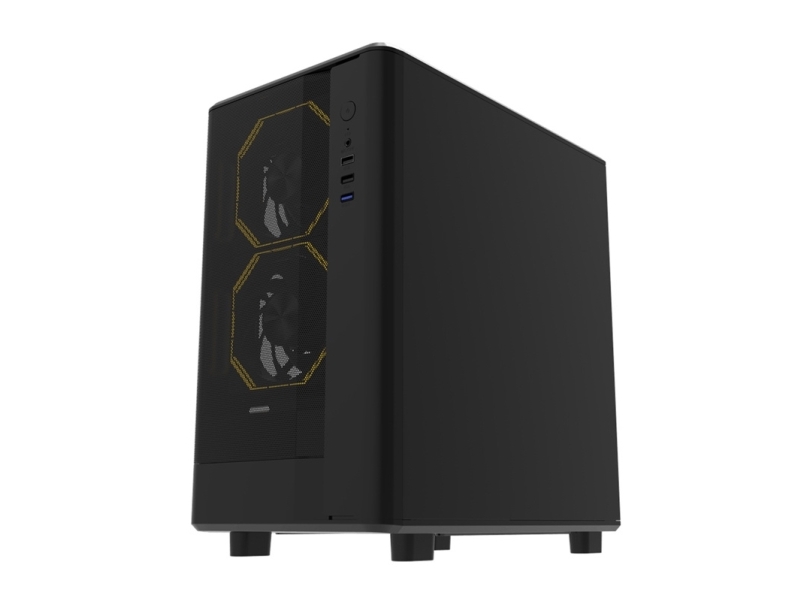 Darkflash Db330m Mesh Pc-Gehäuse In Schwarz