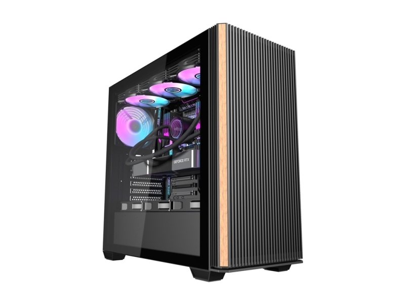 Darkflash Ds900ws Argb Pc-Gehäuse Schwarz + 4 Lüfter