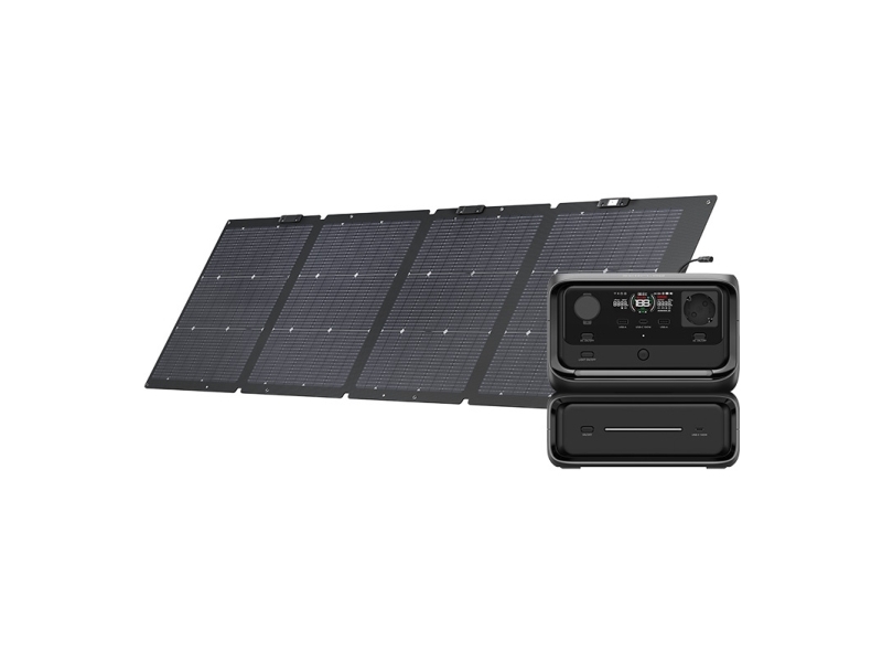 Set: EcoFlow River 3 Max power station + 220W photovoltaic panel.