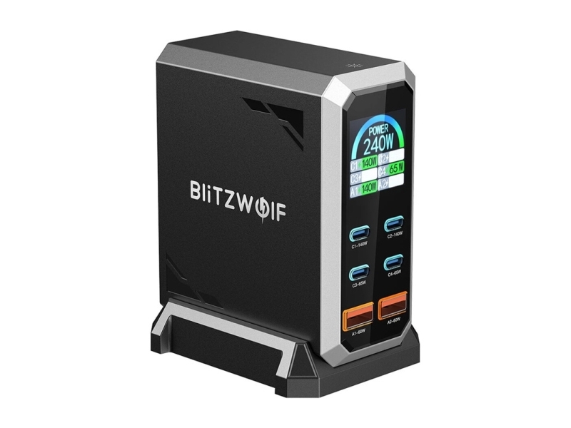 Blitzwolf Bw-S31 2Xusb-A, 4Xusb-C, Pd, 240W Netzladegerät
