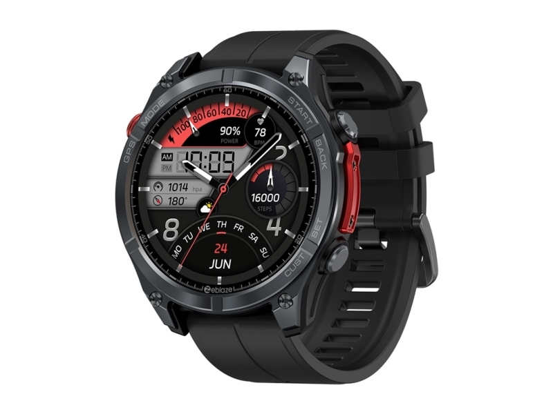 Zeblaze Stratos 4 smartklocka (svart)