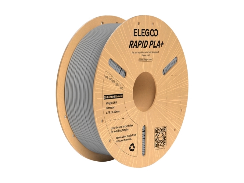 Elegoo Rapid Pla+ Filament Pilka