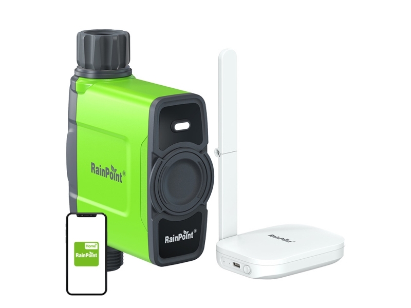 Rainpoint Wifi 1-Zone Irrigation Controller With Gateway