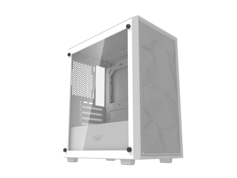 Darkflash M305 Mesh Computer Case Without Fans (White)
