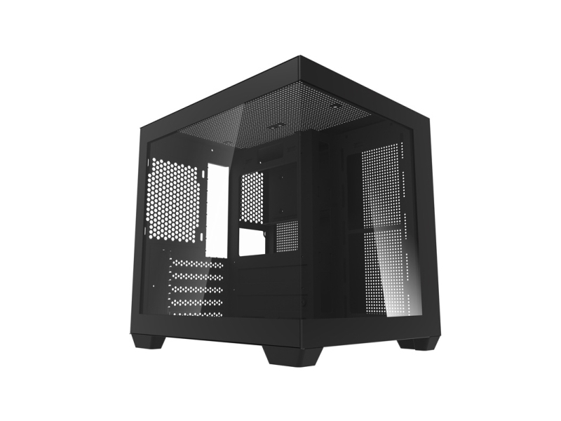 Darkflash C275p Computerkasse Uden Blæsere (Sort)