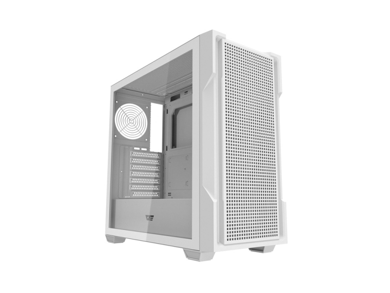 "Darkflash Ds900 Mesh" Kompiuterio Korpusas Be Ventiliatorių (Baltas)