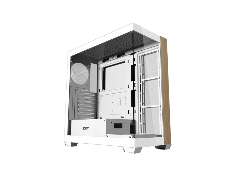 Michelin Darkflash Ds900w Pc-Gehäuse Ohne Lüfter (Weiß)