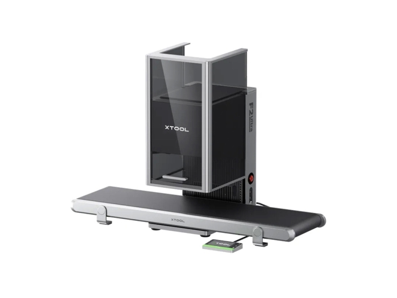„xTool F2 Ultra“ lazerinio graviravimo staklių rinkinys + „xTool Auto Streamline™“ tiektuvas