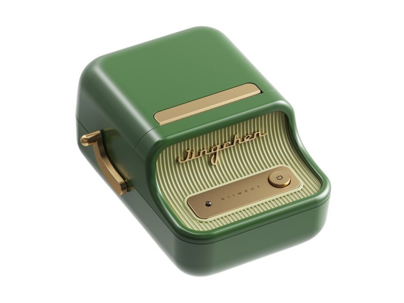 NIIMBOT B21 Pro Portable Label Printer - Dark Green