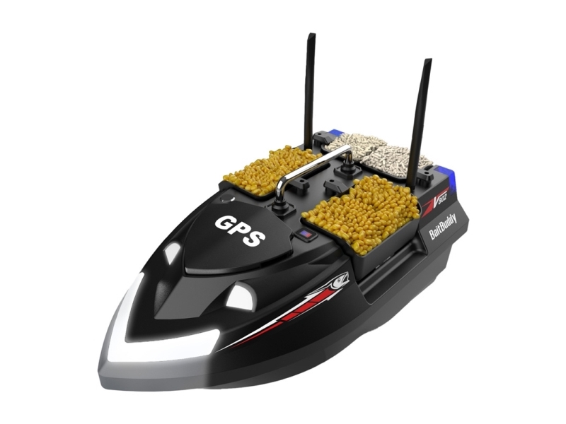 Flytec V802 PRO 12000mah bait boat (juodas)