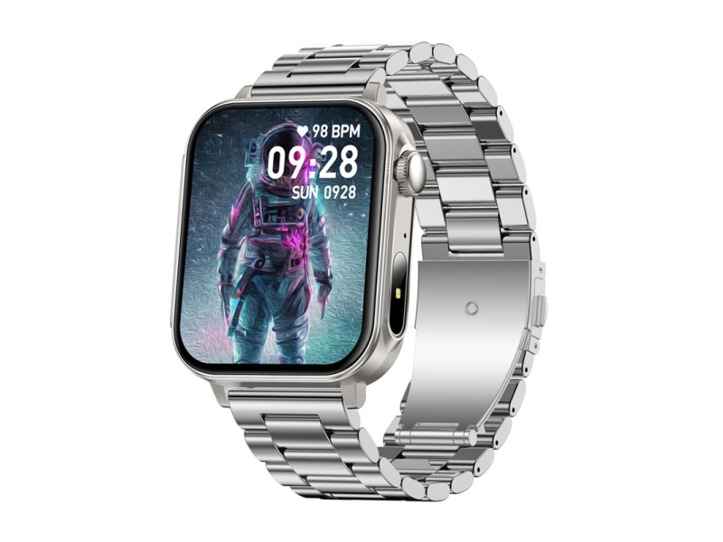 Smartwatch Colmi P80 Srebrny (P80 Steel Silver)