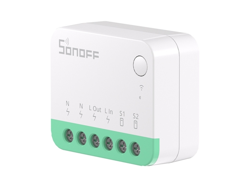 Sonoff MINIR4M Matter smart WiFi mini switch (HomeKit, SmartThings, Home Assistant). | Huset - Säkerhet & Larm - Husautomatisering | GameStuff