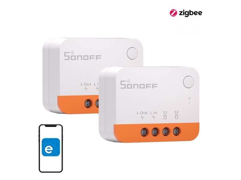 Sonoff ZBMINIL2 išmanusis ZigBee mini jungiklis (2 vnt.)