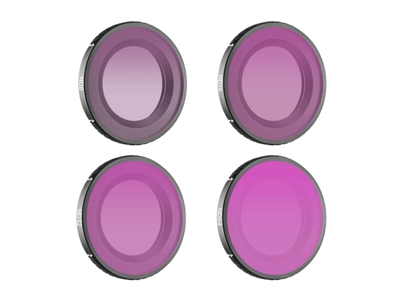 Set Of 4 Sunnylife Nd8 + Nd16 + Nd32 + Nd64 Filters For Osmo Nano