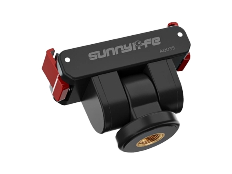 "Sunnylife Ad035 Ad035 Magnetischer Befestigungsadapter 1/4", 180° Schwenkbar, Für Osmo 360, Action 5 Pro, Osmo Action 4/3/2