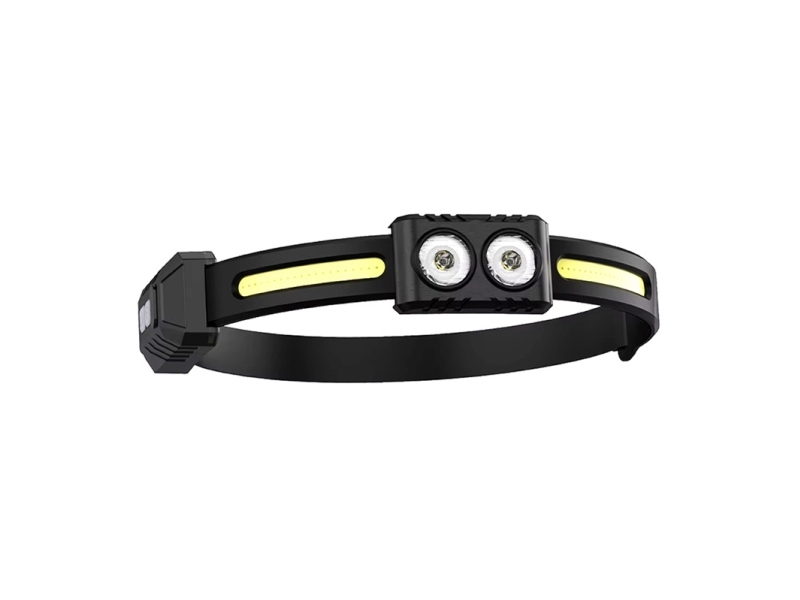 Headlight With Sensor, Rechargable Usb-C, 540Lm, 10W