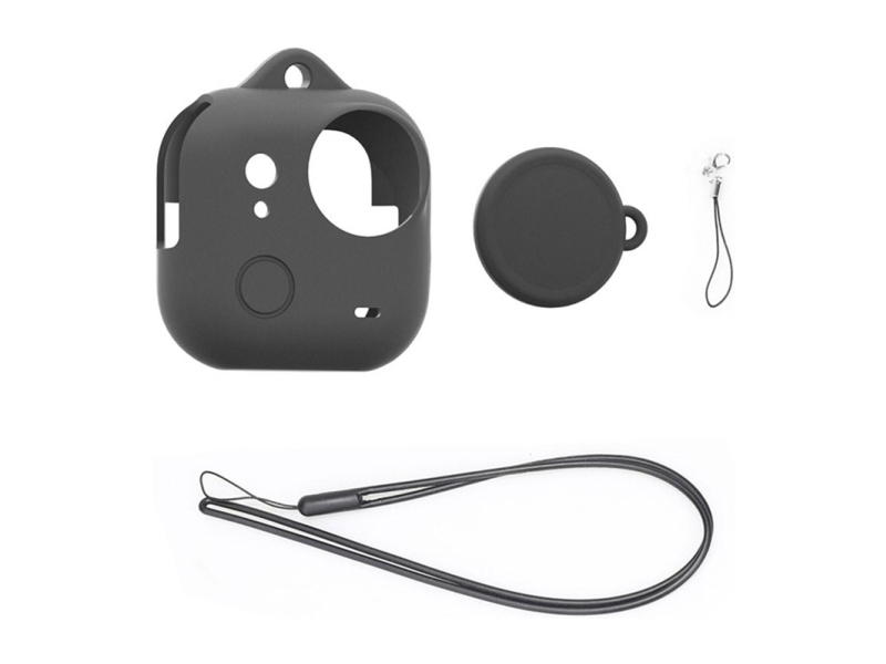Puluz silikone cover til objektiv + etui PULUZ til Insta360 GO Ultra