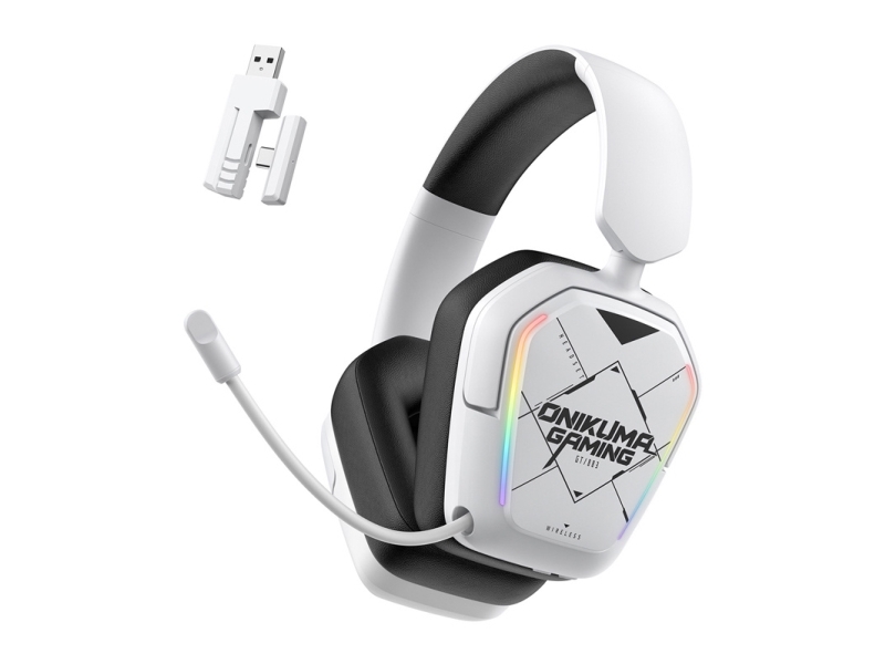 Onikuma Bt883 Gaming Headphones (White)
