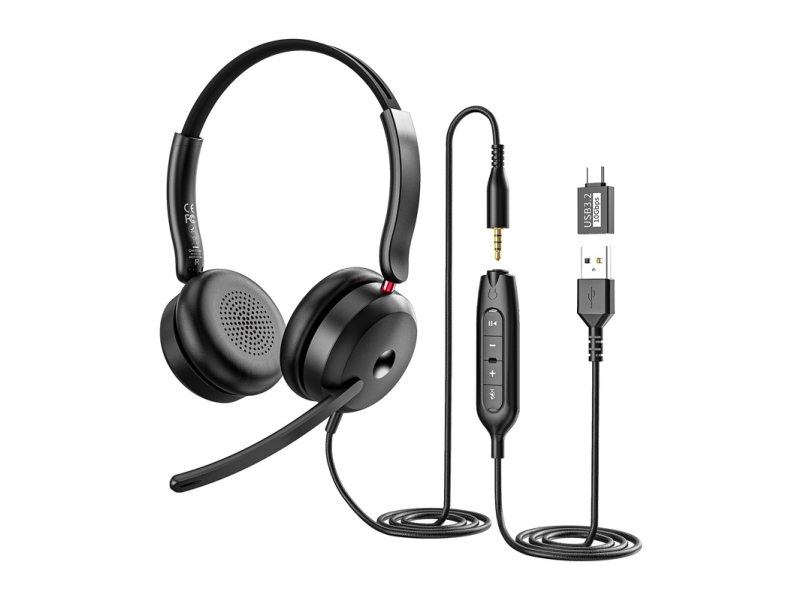 Onikuma X81 Gaming-Headset (Schwarz)