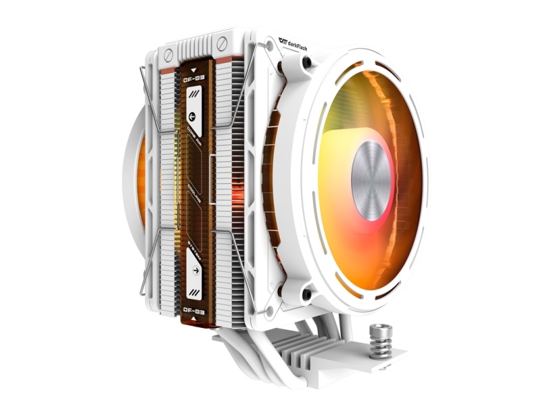 Active Cooling For The Processor Darkflash E400 Plus (White)